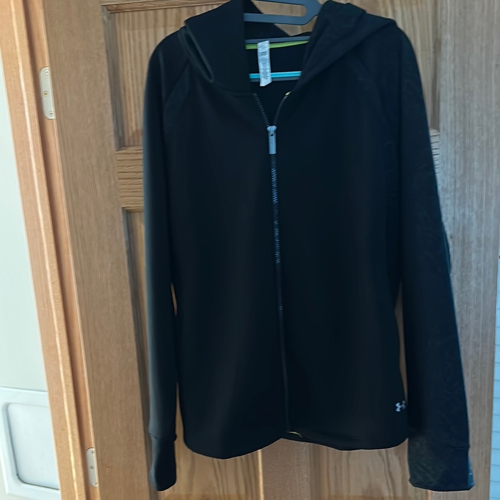 Under Armour Black Full-Zip Hoodie